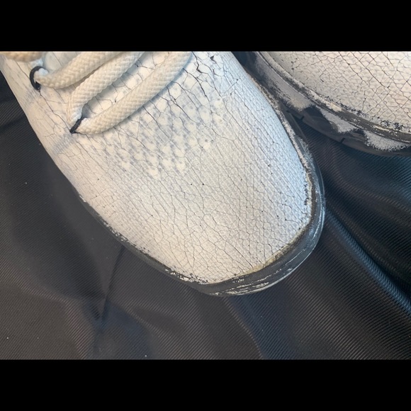 White painted Maison M Margiela Sneakers - Picture 16 of 16